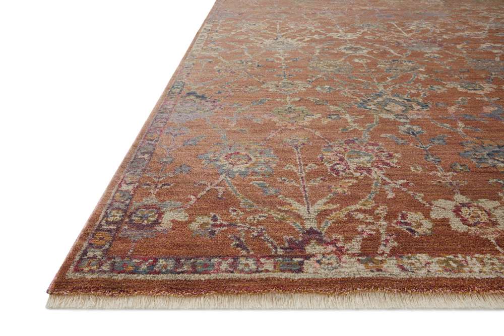 Loloi - Giada Terracotta / Multi 18in x 18in Sample Rug - GIADGIA-05TCML160S veiw 3