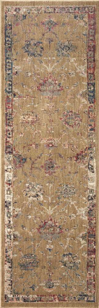 Loloi - Giada Gold / Multi 2-7in x 8-0in Runner Rug - GIADGIA-05GOML2780 veiw 1