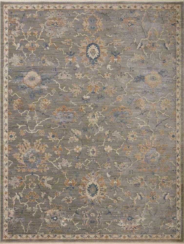 Loloi - Giada Sage / Gold 5-0in x 5-0in Round Area Rug - GIADGIA-03SGGO500R veiw 1