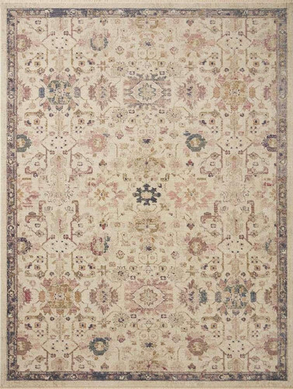 Loloi - Giada Ivory / Multi 6-3in x 9 Area Rug - GIADGIA-04IVML6390 veiw 1