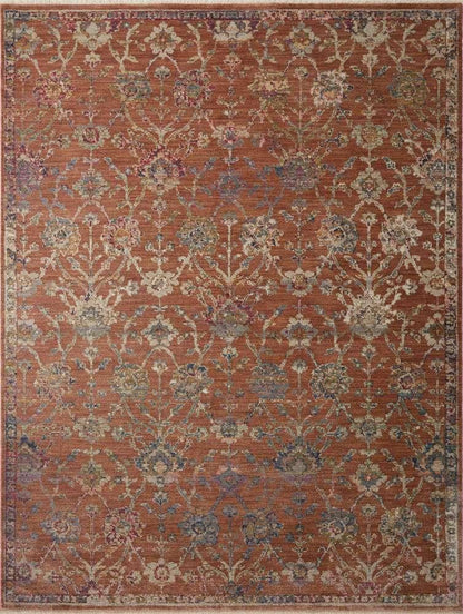 Loloi - Giada Terracotta / Multi 6-3in x 9 Area Rug - GIADGIA-05TCML6390 veiw 1