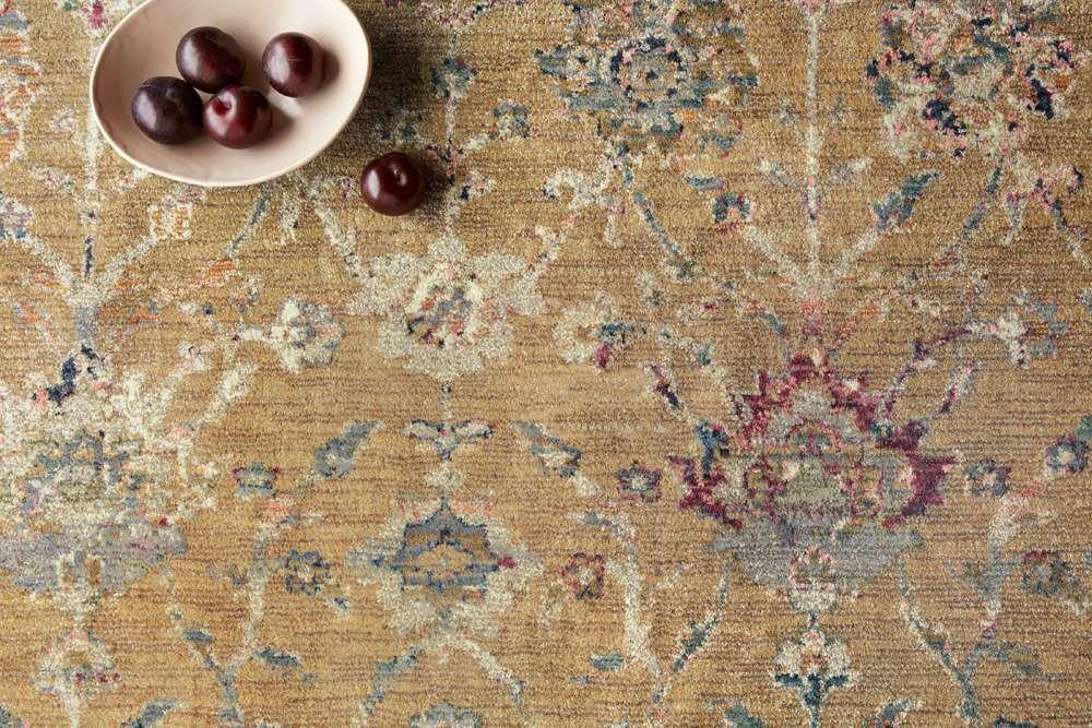 Loloi - Giada Gold / Multi 7-10in x 10 Area Rug - GIADGIA-05GOML7AA0 veiw 3