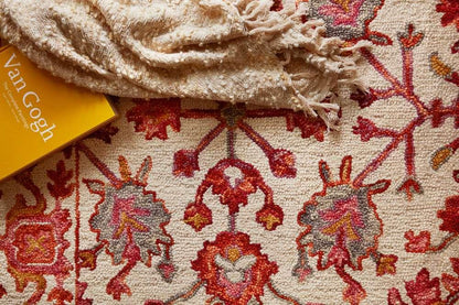 Loloi - Zharah Berry 18in x 18in Sample Rug - ZHARZR-06BY00160S veiw 3