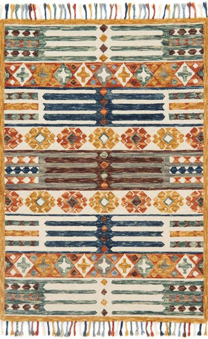 Loloi - Zharah Santa Fe Spice 18in x 18in Sample Rug - ZHARZR-08SP00160S veiw 1