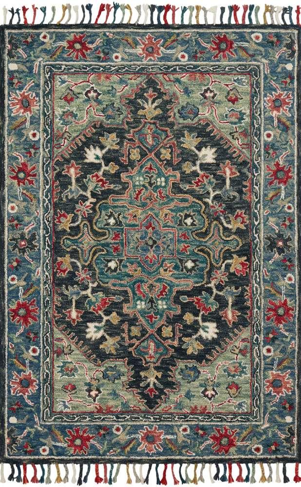 Loloi - Zharah Navy / Blue 5-0in x 7-6in Area Rug - ZHARZR-05NVBB5076 veiw 1