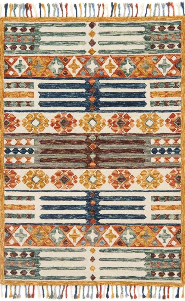 Loloi - Zharah Santa Fe Spice 5-0in x 7-6in Area Rug - ZHARZR-08SP005076 veiw 1
