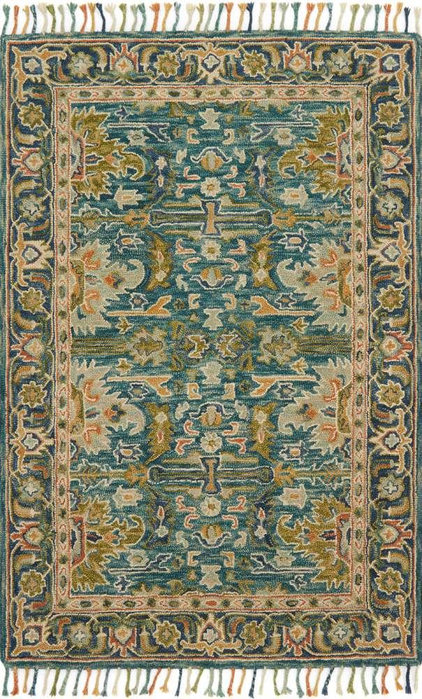 Loloi - Zharah Blue / Navy 7-9in x 9-9in Area Rug - ZHARZR-12BBNV7999 veiw 1
