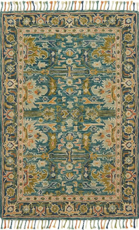 Loloi - Zharah Blue / Navy 7-9in x 9-9in Area Rug - ZHARZR-12BBNV7999 veiw 1