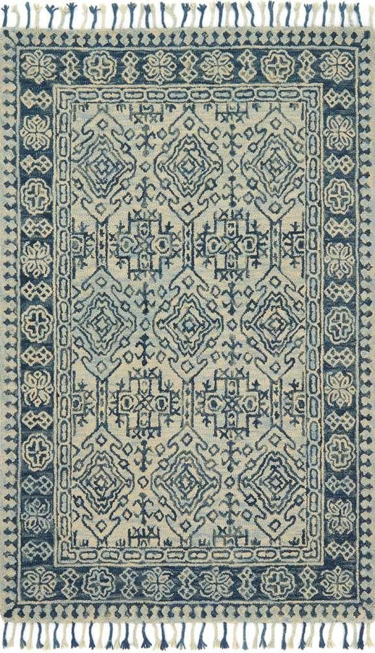 Loloi - Zharah Mist / Blue 7-9in x 9-9in Area Rug - ZHARZR-09MIBB7999 veiw 1