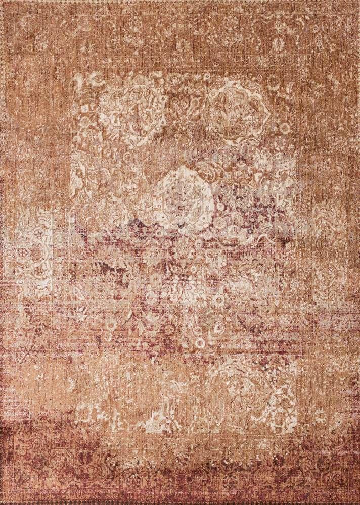 Loloi - Anastasia Copper / Ivory 18in x 18in Sample Rug - ANASAF-18CPIV160S veiw 1