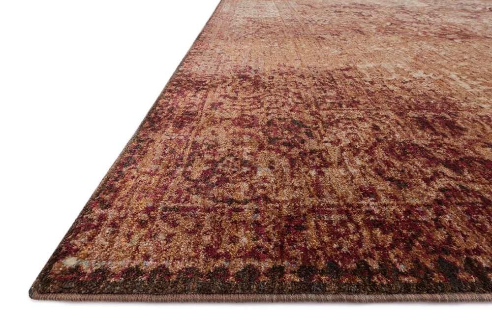 Loloi - Anastasia Copper / Ivory 18in x 18in Sample Rug - ANASAF-18CPIV160S veiw 3