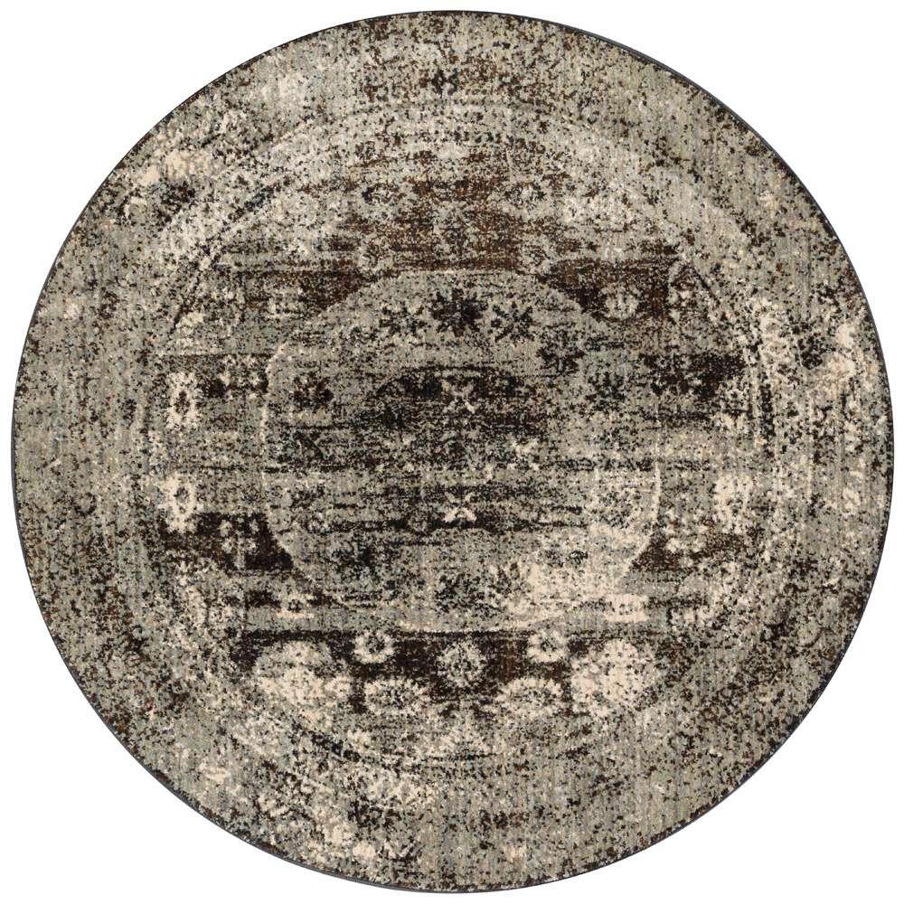 Loloi - Anastasia Granite 5-3in x 5-3in Round Area Rug - ANASAF-03GN00530R veiw 1