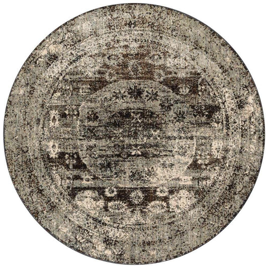 Loloi - Anastasia Granite 5-3in x 5-3in Round Area Rug - ANASAF-03GN00530R veiw 1