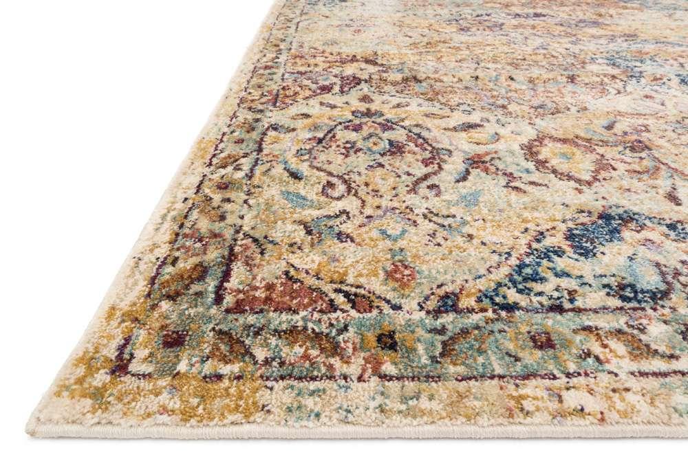 Loloi - Anastasia Ivory / Multi 9-6in x 13 Area Rug - ANASAF-12IVML96D0 veiw 2