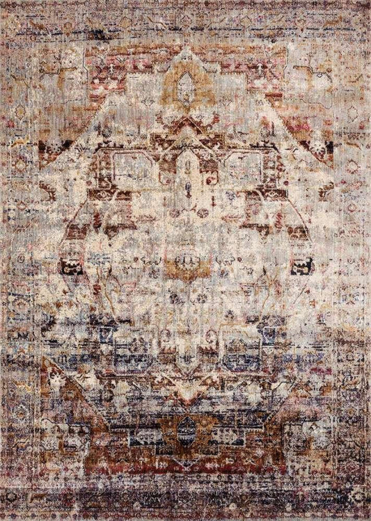 Loloi - Anastasia Slate / Multi 9-6in x 13 Area Rug - ANASAF-08SLML96D0 veiw 1