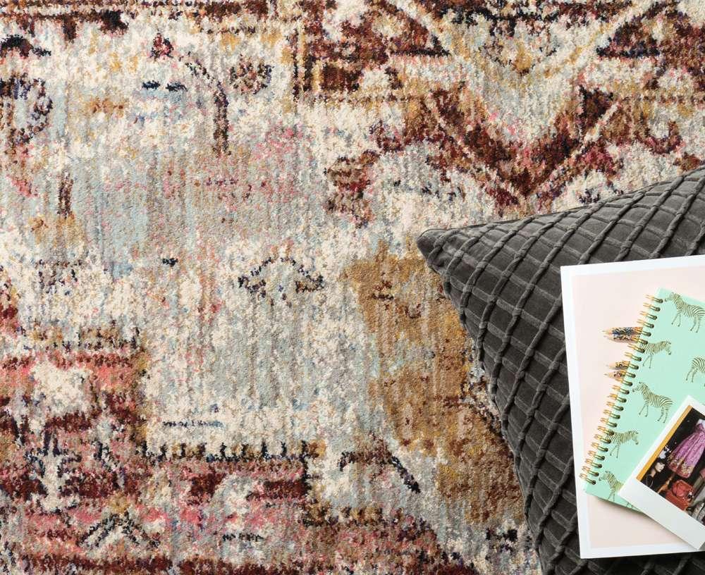 Loloi - Anastasia Slate / Multi 9-6in x 13 Area Rug - ANASAF-08SLML96D0 veiw 3