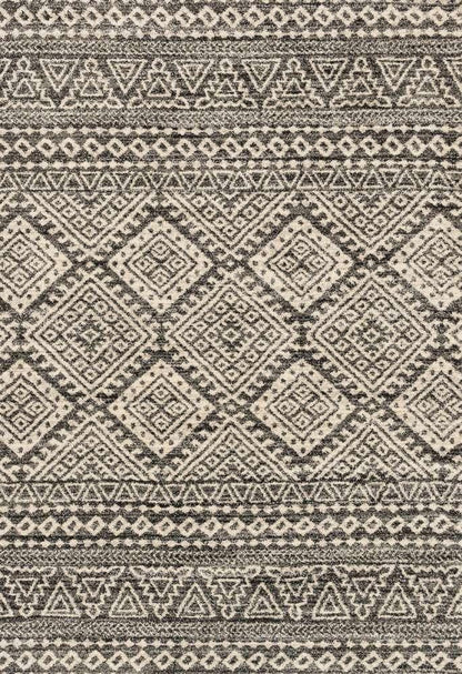 Loloi - Emory Graphite / Ivory 5-3in x 7-7in Area Rug - EMOREB-08GTIV5377 veiw 1