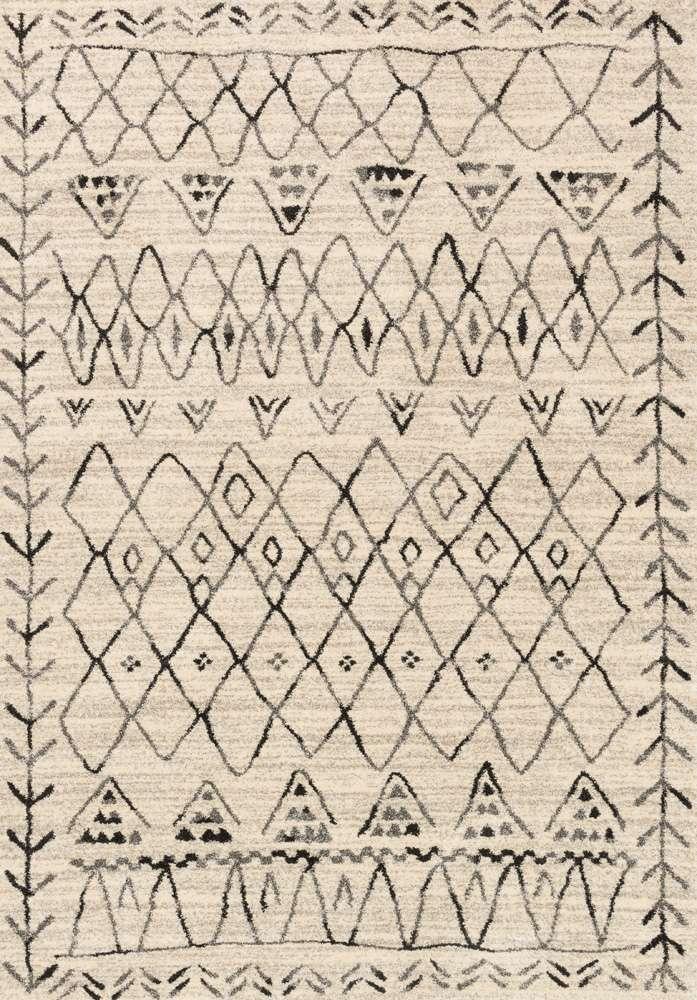 Loloi - Emory Heather Gray / Black 8-11in x 12-5in Area Rug - EMOREB-09HGBL8BC5 veiw 1