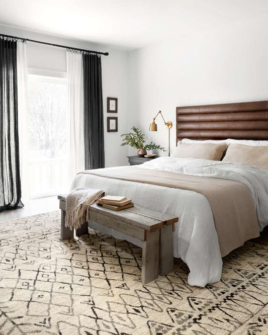 Loloi - Emory Heather Gray / Black 8-11in x 12-5in Area Rug - EMOREB-09HGBL8BC5 veiw 2