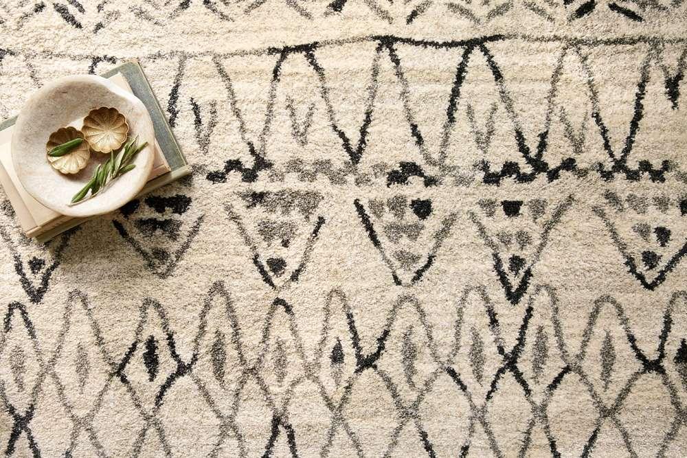 Loloi - Emory Heather Gray / Black 8-11in x 12-5in Area Rug - EMOREB-09HGBL8BC5 veiw 3