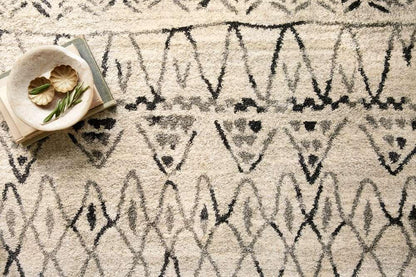 Loloi - Emory Heather Gray / Black 8-11in x 12-5in Area Rug - EMOREB-09HGBL8BC5 veiw 3