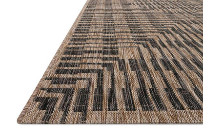 Loloi - Isle Brown / Black 3-11in x 5-10in Accent Rug - ISLEIE-09BRBL3B5A veiw 2