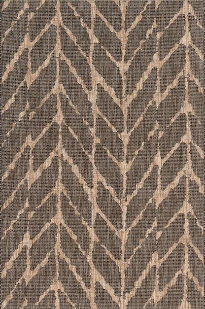Loloi - Isle Charcoal / Mocha 3-11in x 5-10in Accent Rug - ISLEIE-02CCMC3B5A veiw 1