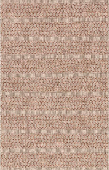Loloi - Isle Beige / Rust 5-3in x 7-7in Area Rug - ISLEIE-01BERU5377 veiw 1
