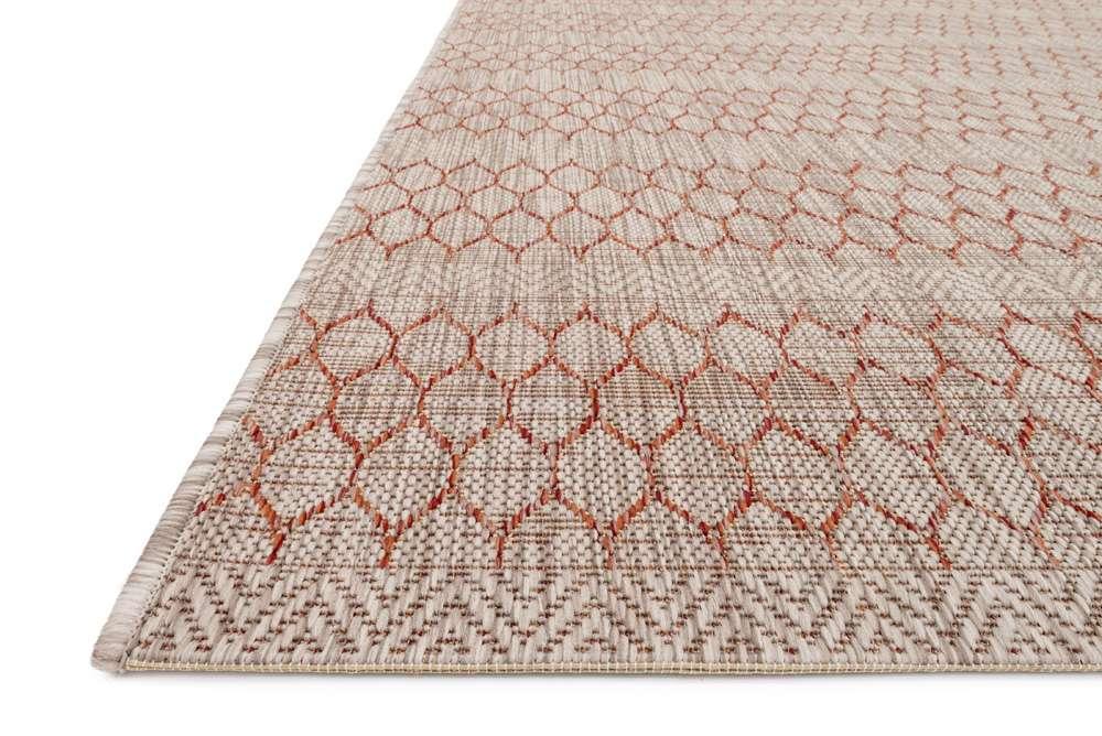 Loloi - Isle Beige / Rust 5-3in x 7-7in Area Rug - ISLEIE-01BERU5377 veiw 2
