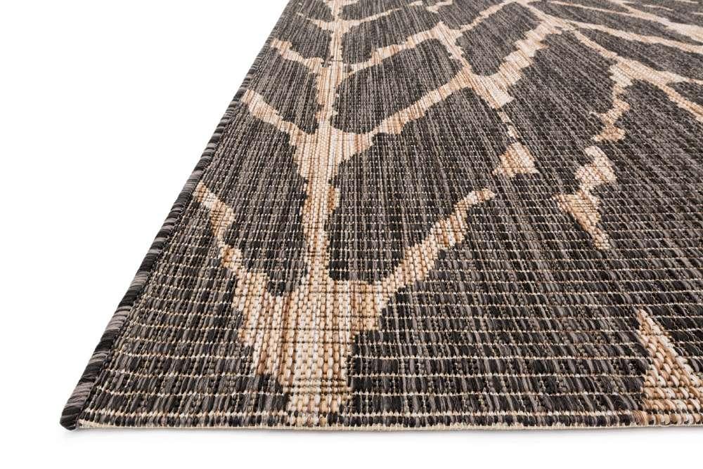 Loloi - Isle Charcoal / Mocha 5-3in x 7-7in Area Rug - ISLEIE-02CCMC5377 veiw 3
