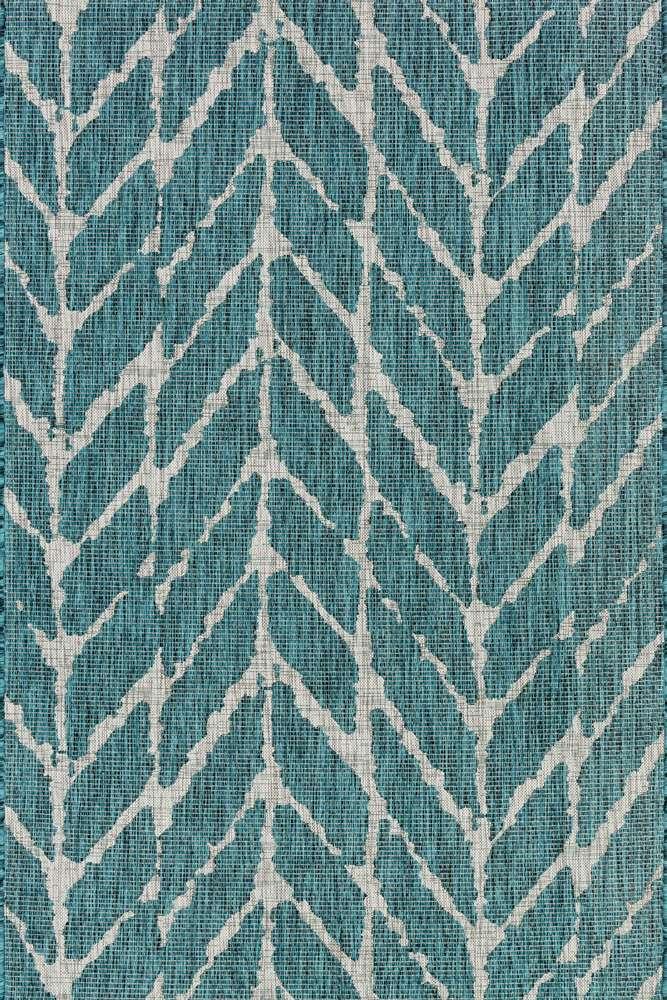 Loloi - Isle Teal / Grey 7-10in x 10-9in Area Rug - ISLEIE-02TEGY7AA9 veiw 1