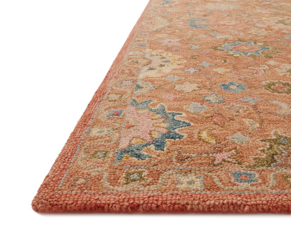 Loloi - Padma Terracotta / Multi 18in x 18in Sample Rug - PADMPMA-05TCML160S veiw 2