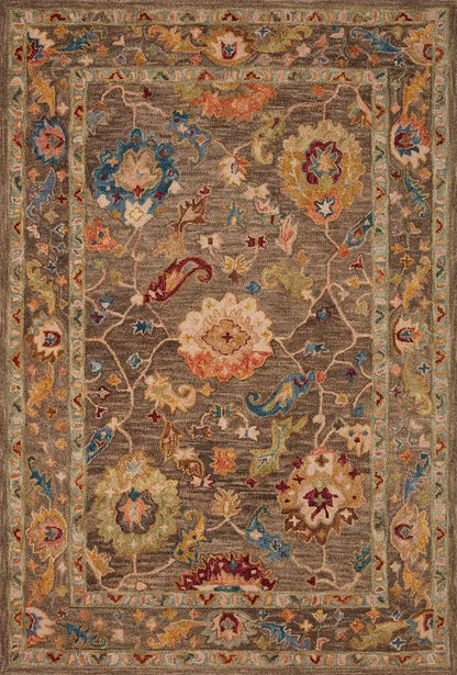 Loloi - Padma Charcoal / Multi 2-0in x 5-0in Accent Rug - PADMPMA-01CCML2050 veiw 1