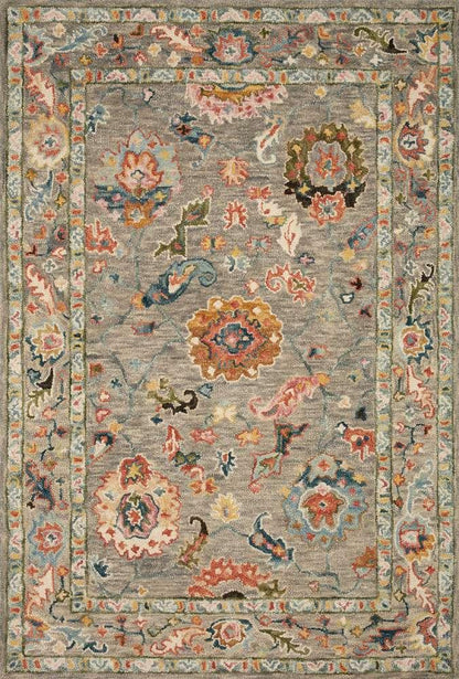 Loloi - Padma Grey / Multi 2-3in x 3-9in Accent Rug - PADMPMA-01GYML2339 veiw 1
