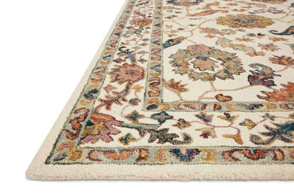 Loloi - Padma White / Multi 2-3in x 3-9in Accent Rug - PADMPMA-01WHML2339 veiw 2