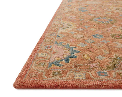 Loloi - Padma Terracotta / Multi 7-9in x 9-9in Area Rug - PADMPMA-05TCML7999 veiw 2