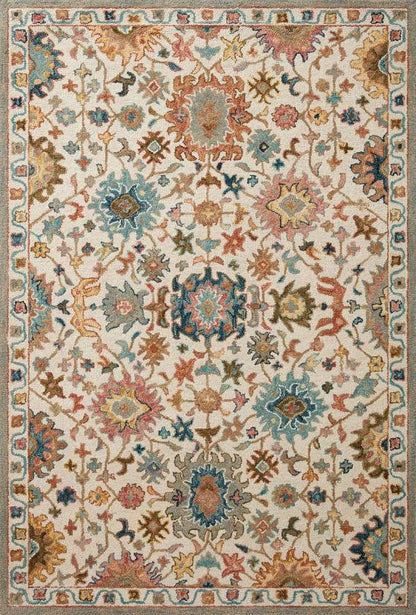 Loloi - Padma Ivory / Multi 9-3in x 13 Area Rug - PADMPMA-05IVML93D0 veiw 1