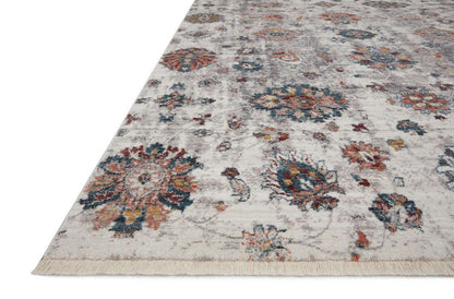 Loloi - Samra Ivory / Multi 18in x 18in Sample Rug - SAMRSAM-08IVML160S veiw 3