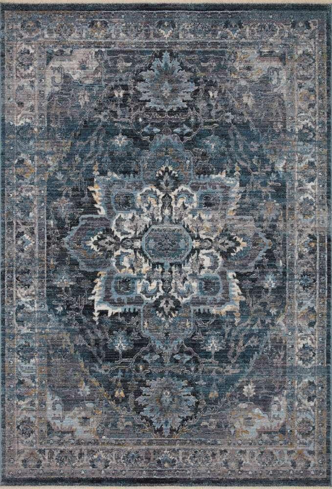 Loloi - Samra Denim / Grey 2-3in x 3-10in Accent Rug - SAMRSAM-01DEGY233A veiw 1