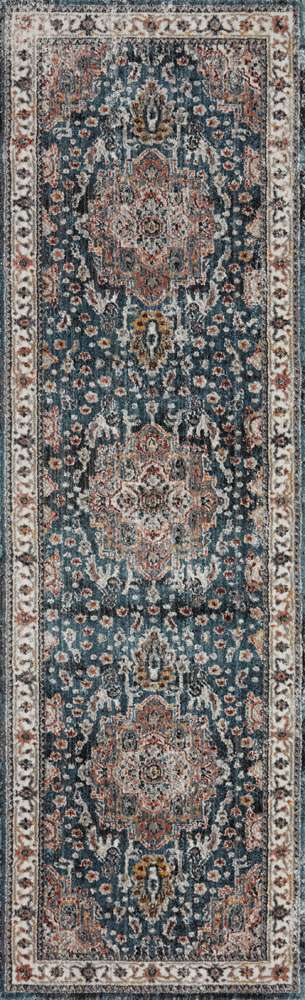Loloi - Samra Slate / Multi 2-7in x 8-0in Runner Rug - SAMRSAM-04SLML2780 veiw 1