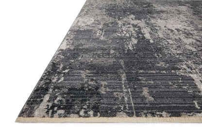 Loloi - Samra Charcoal / Silver 5-3in x 7-9in Area Rug - SAMRSAM-06CCSI5379 veiw 3