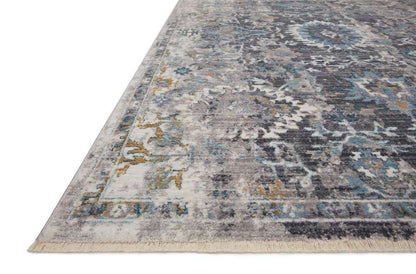 Loloi - Samra Grey / Multi 5-3in x 7-9in Area Rug - SAMRSAM-02GYML5379 veiw 3
