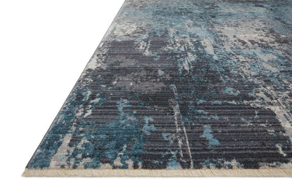 Loloi - Samra Charcoal / Sky 7-10in x 10 Area Rug - SAMRSAM-06CCSC7AA0 veiw 3