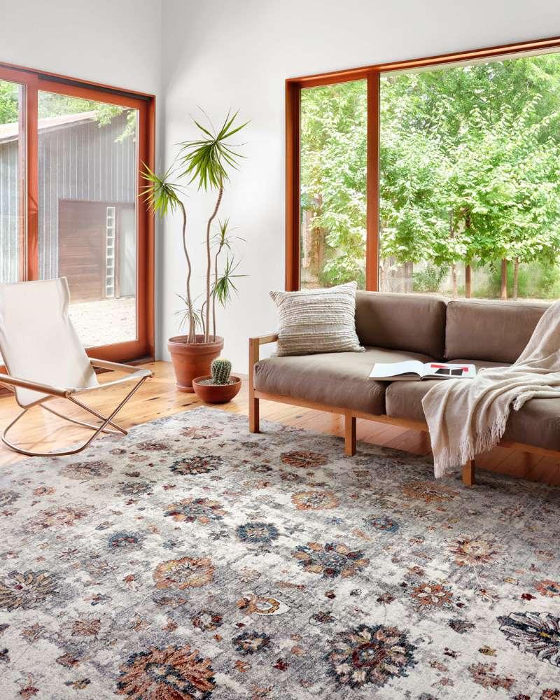 Loloi - Samra Ivory / Multi 7-10in x 10 Area Rug - SAMRSAM-08IVML7AA0 veiw 2