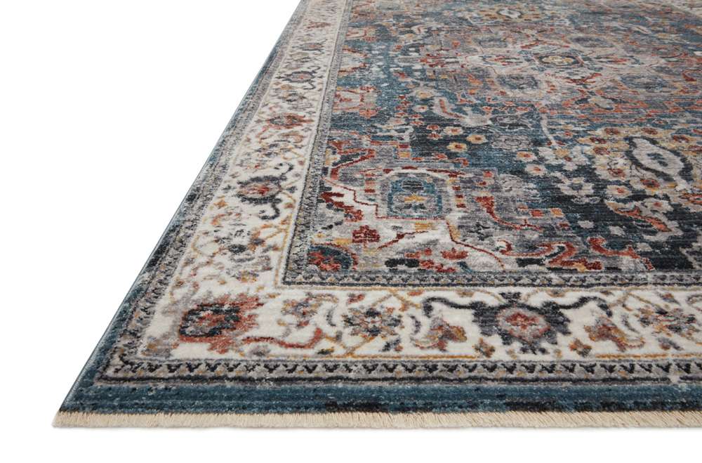 Loloi - Samra Slate / Multi 7-10in x 10 Area Rug - SAMRSAM-04SLML7AA0 veiw 3