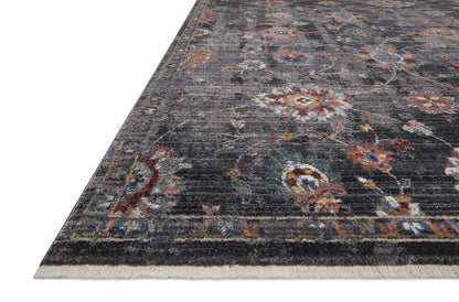 Loloi - Samra Charcoal / Multi 9-6in x 13-1in Area Rug - SAMRSAM-08CCML96D1 veiw 4