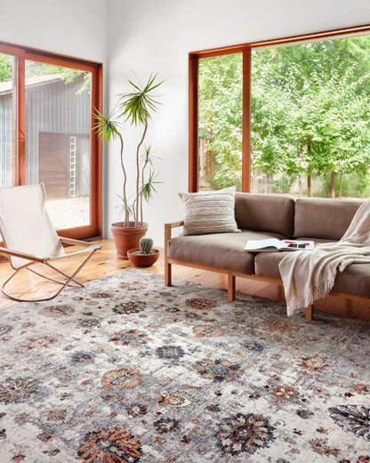 Loloi - Samra Ivory / Multi 9-6in x 13-1in Area Rug - SAMRSAM-08IVML96D1 veiw 2