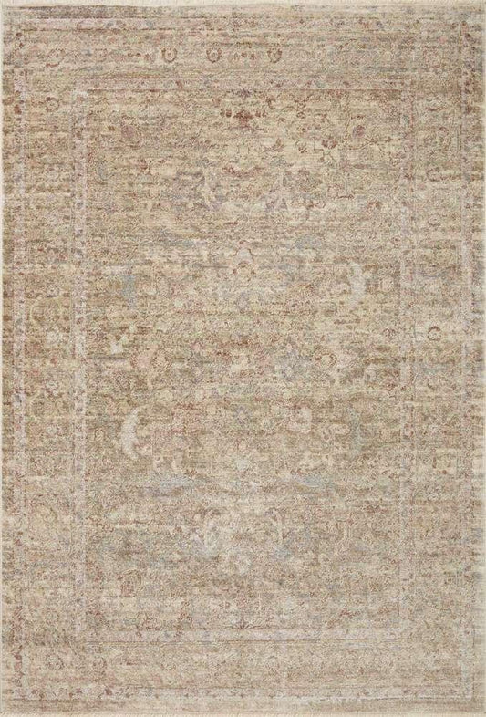 Loloi - Sonnet Moss / Natural 11-6in x 15 Area Rug - SONNSNN-04MONAB6F0 veiw 1
