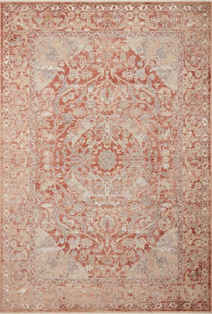 Loloi - Sonnet Spice / Multi 18in x 18inSample Rug - SONNSNN-10SQML160S veiw 1