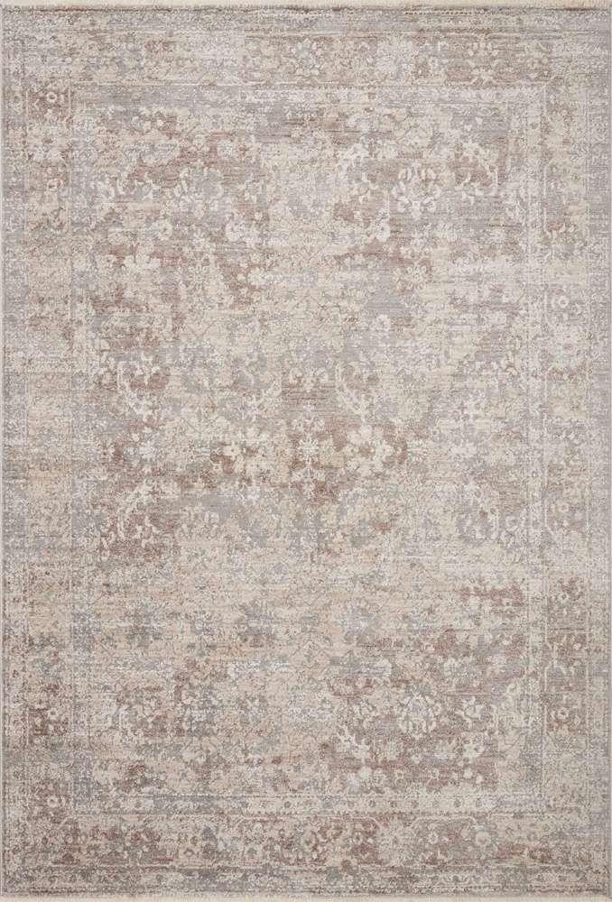 Loloi - Sonnet Silver / Natural 2-6in x 12-0in Runner Rug - SONNSNN-05SINA26C0 veiw 1